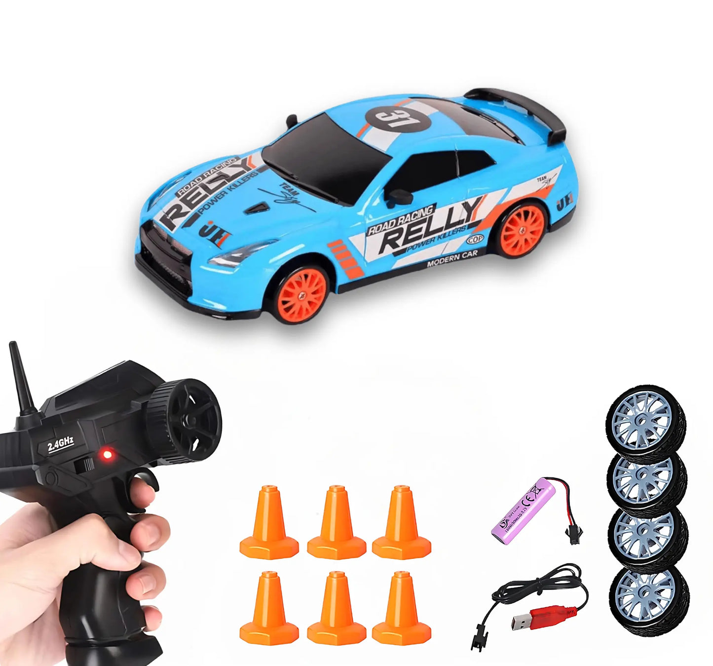 DriftRacer™ Remote Control Racing Car